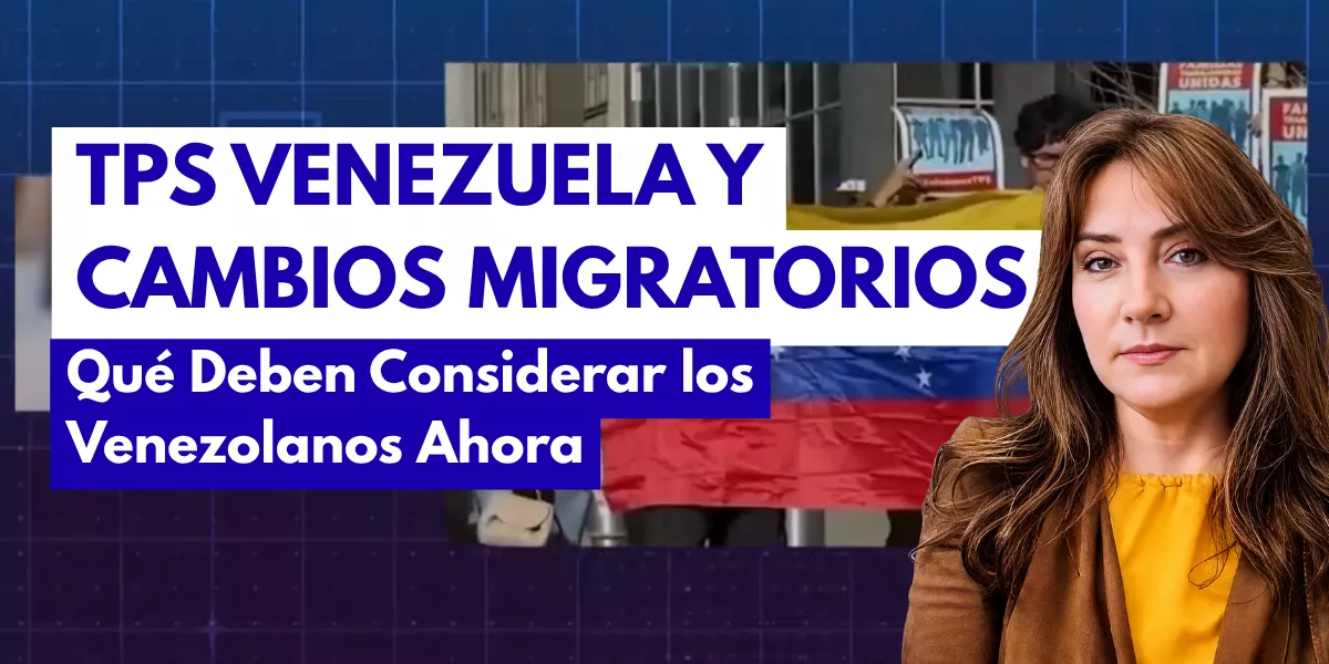 Venezuela TPS and Immigration Changes: My Conversation With Unión Radio Noticias