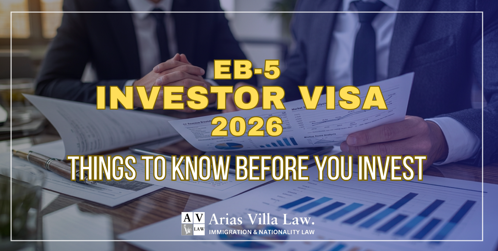 Attorney Martha Arias - EB-5 investor visa business plan and source of funds
