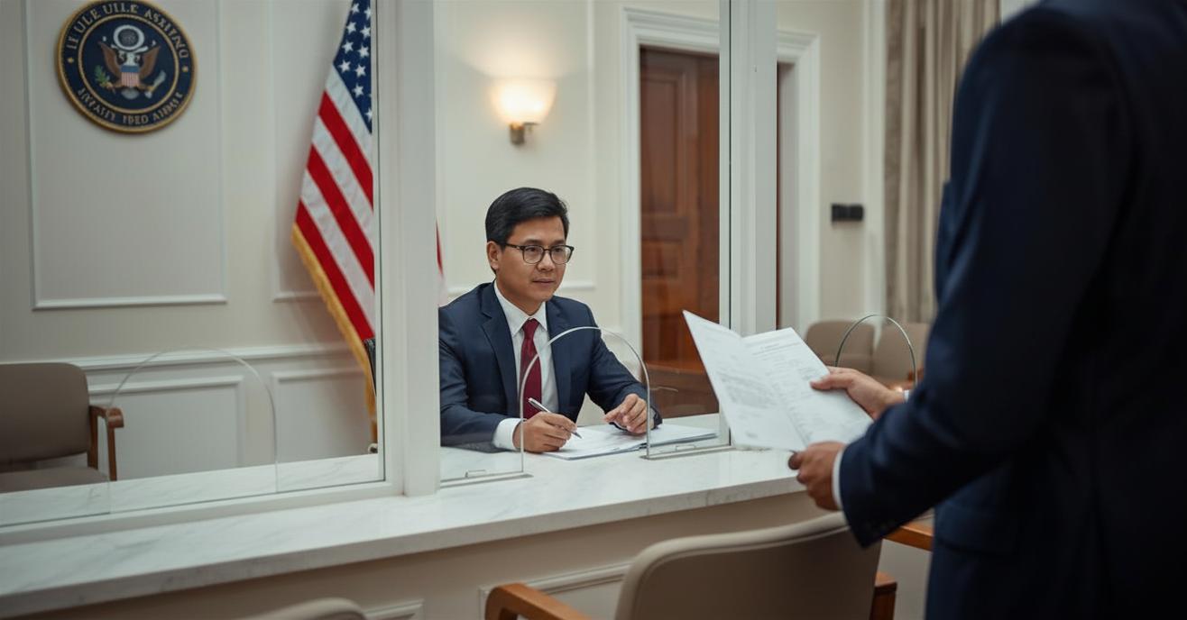 Family-based green card documents prepared for immigration filing