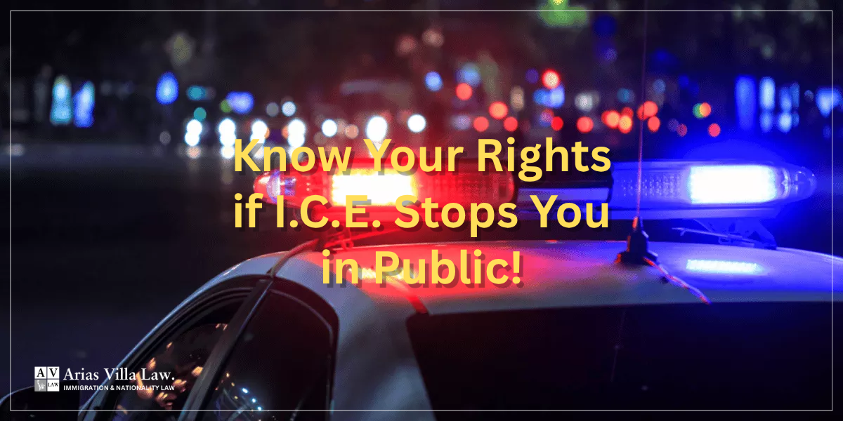Know Your Rights if I.C.E. Stops You in Public!