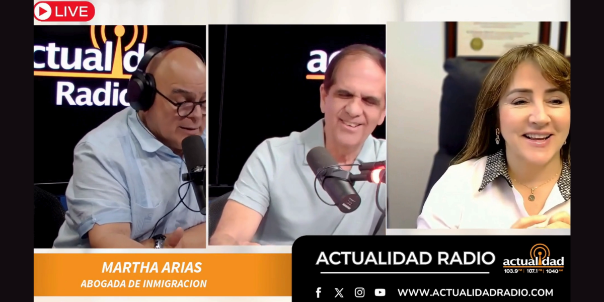 Martha Arias - Actualidad Radio Interview - 08.27.2026