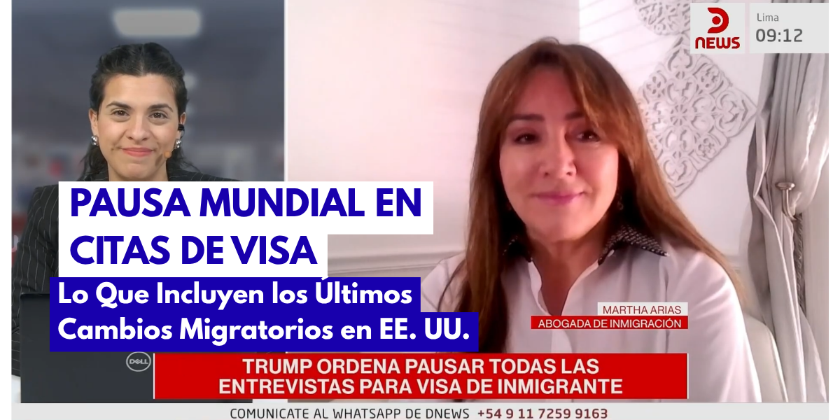 Citas de Visas de Inmigrante, Carga Pública e ICE: ¿Qué Está Cambiando? | DNEWS