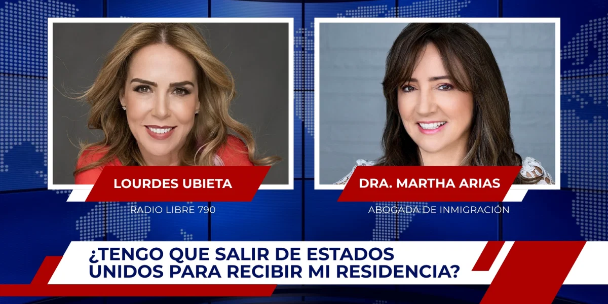 Martha Arias explains USCIS adjustment of status memorandum after Radio Libre 790 interview
